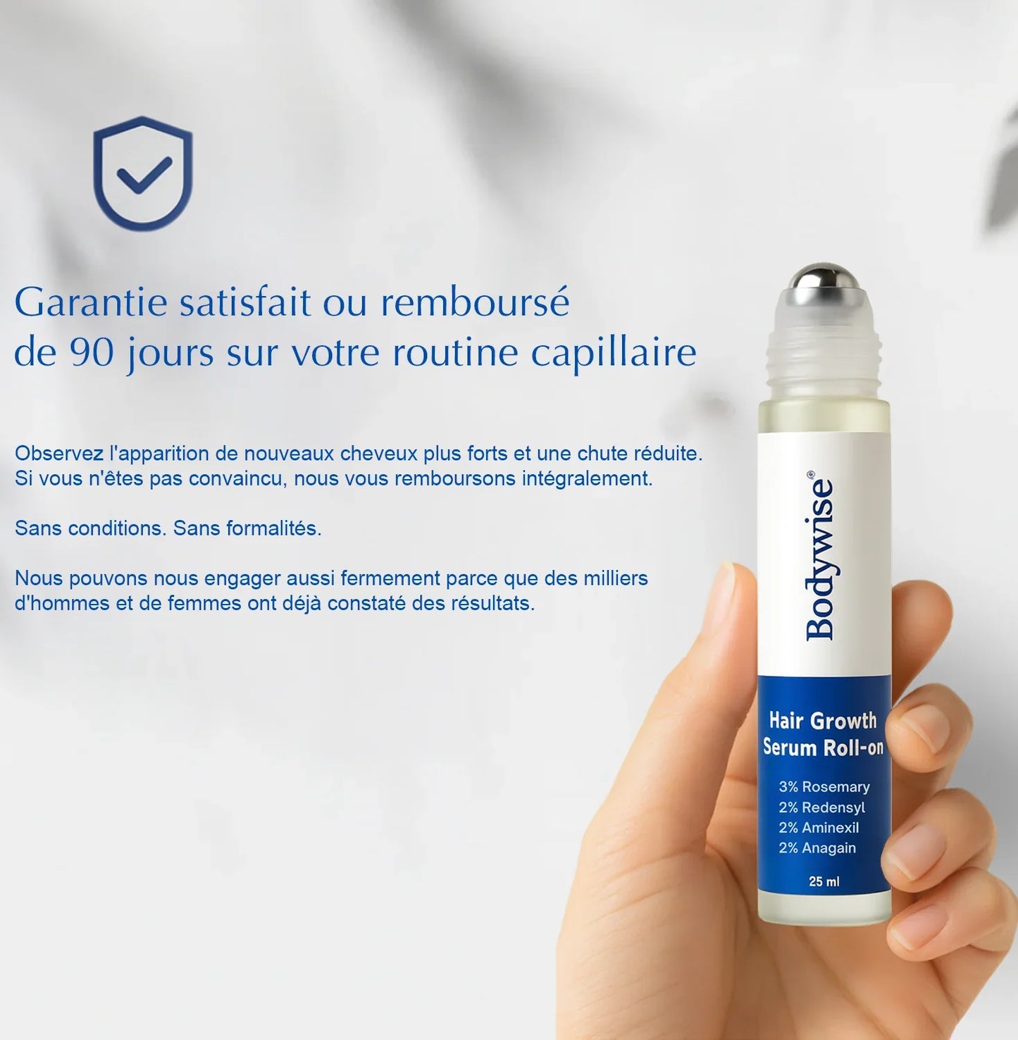 Sérum pour inverser la chute des cheveux